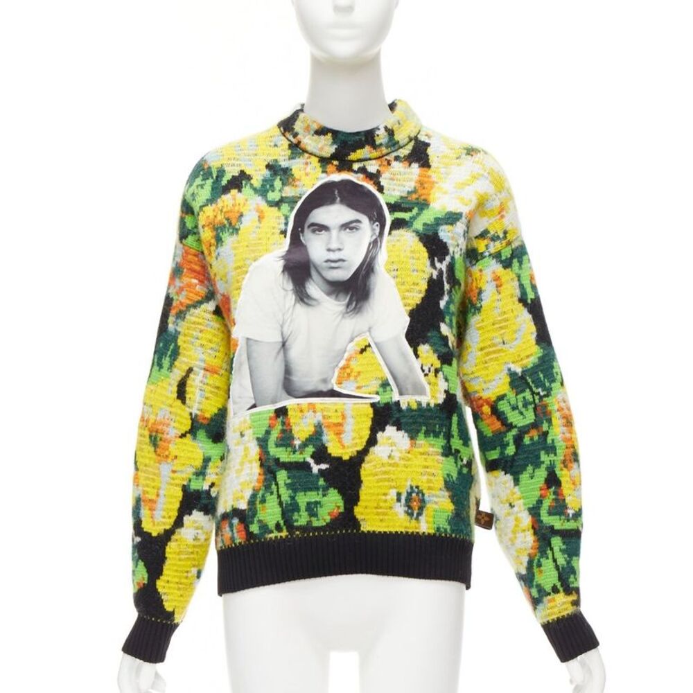 Louis Vuitton Floral Jacquard Sweater